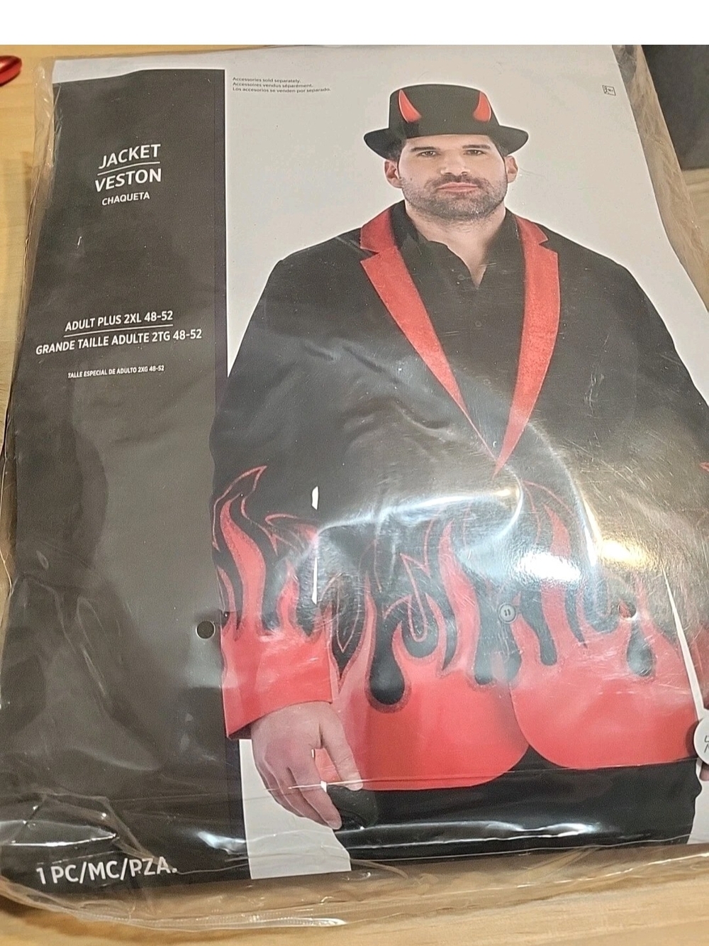 Adult Devil Jacket Plus Size 48-52 #4040 #4414 #4438#4510